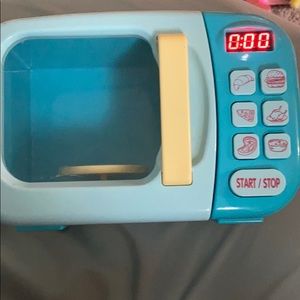 a toy microwave